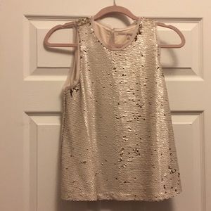 Sequin Rose Gold Tank